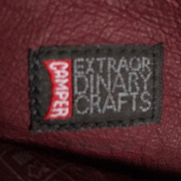 Beautiful Brick Red Camper Leather Boots - Picture 3 of 4